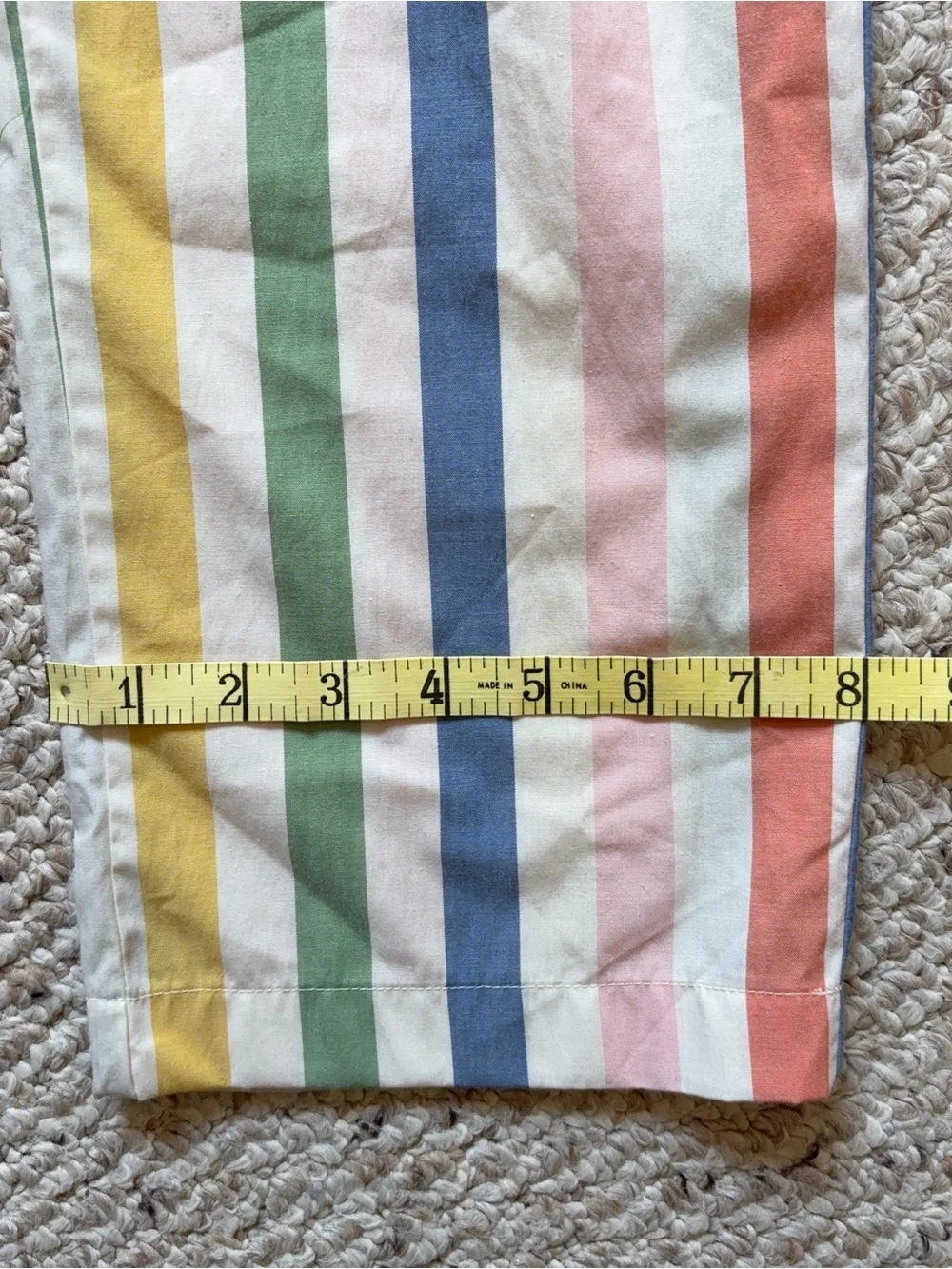 Kids Rainbow Stripe Pajama Pants - Multicolor